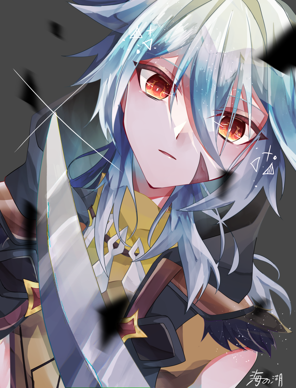 レザーくん 原神 海の湖 일러스트 Art Street 아트 스트리트