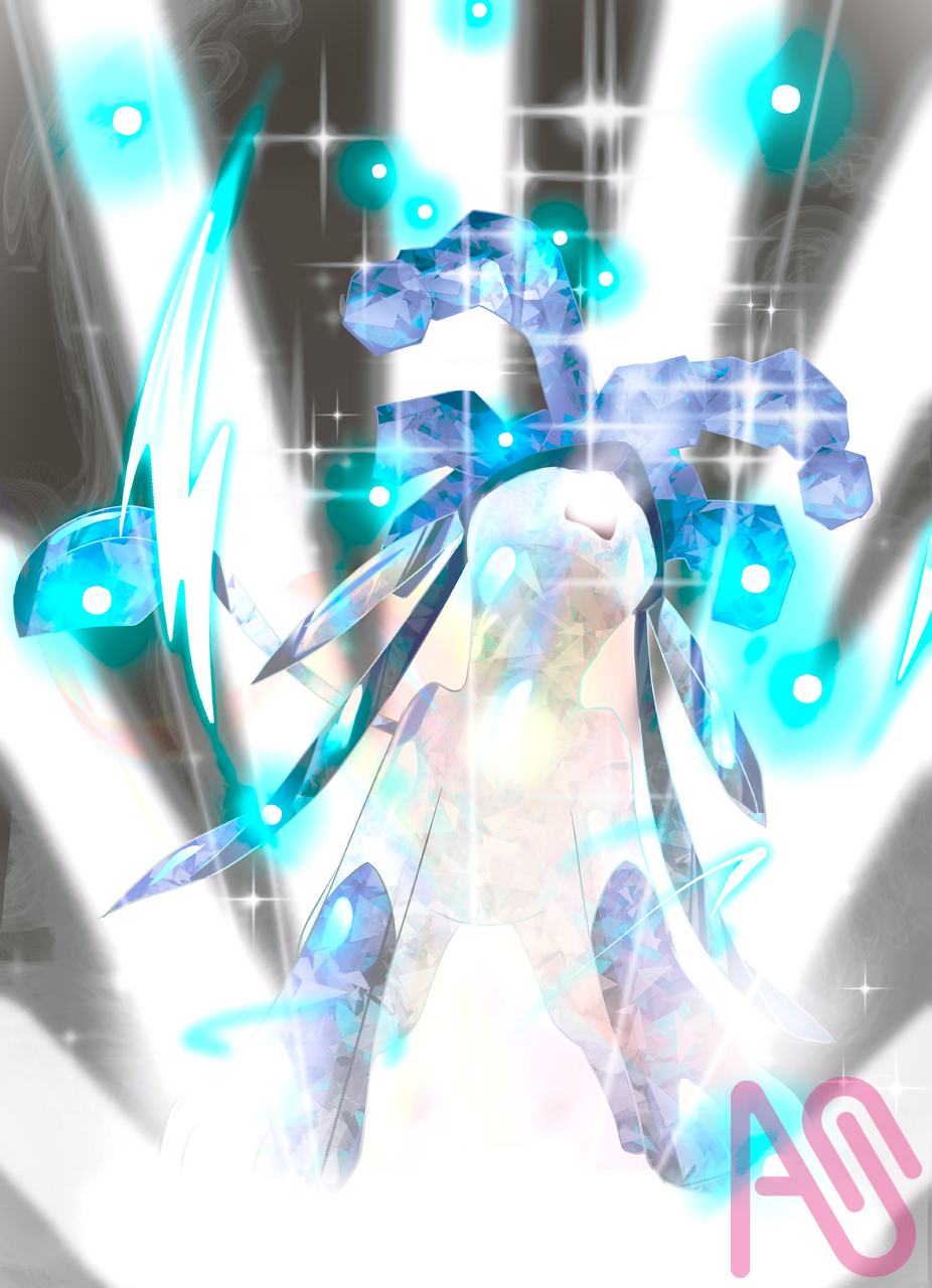 テラスタル Illust of さと fanfic fanart doodle pokemon roughsketch グレイシア マリカ付買った