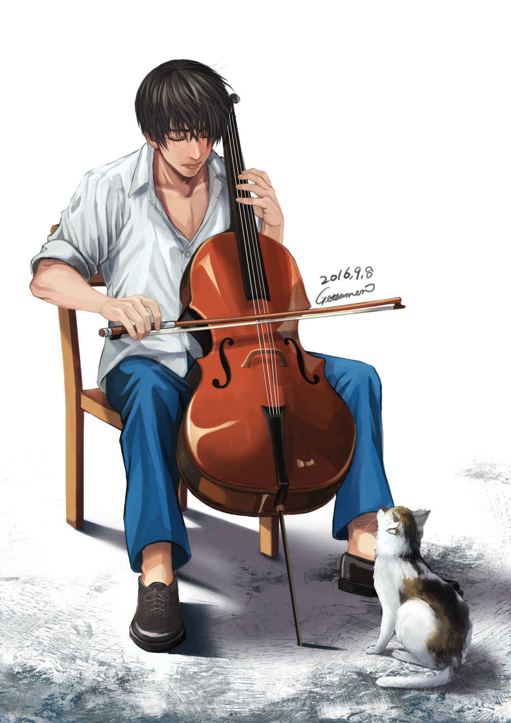 セロ弾きのゴーシュ ゲツメン Illustrations Art Street