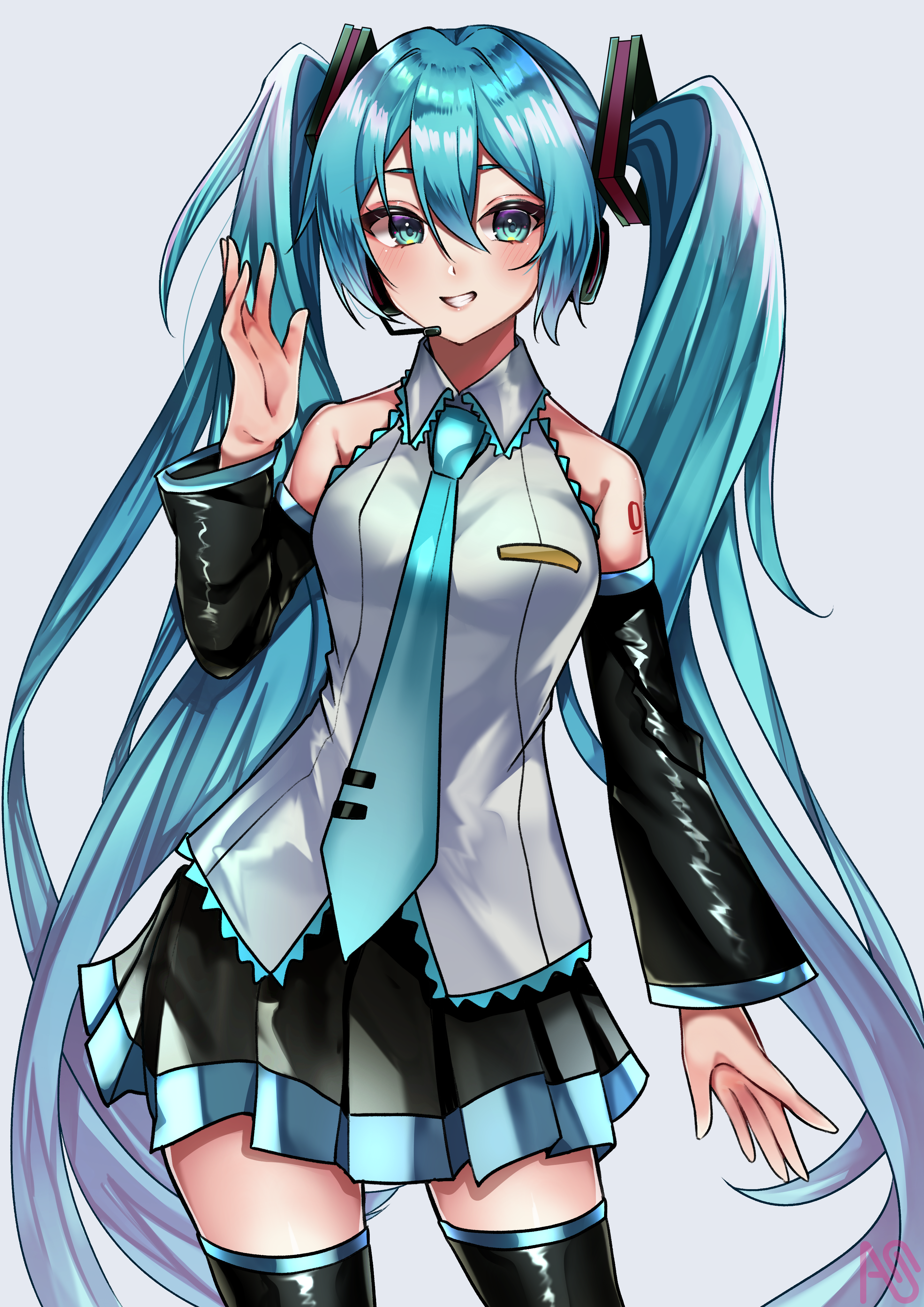 ミクちゃん 霧黎 - Illustrations ART street