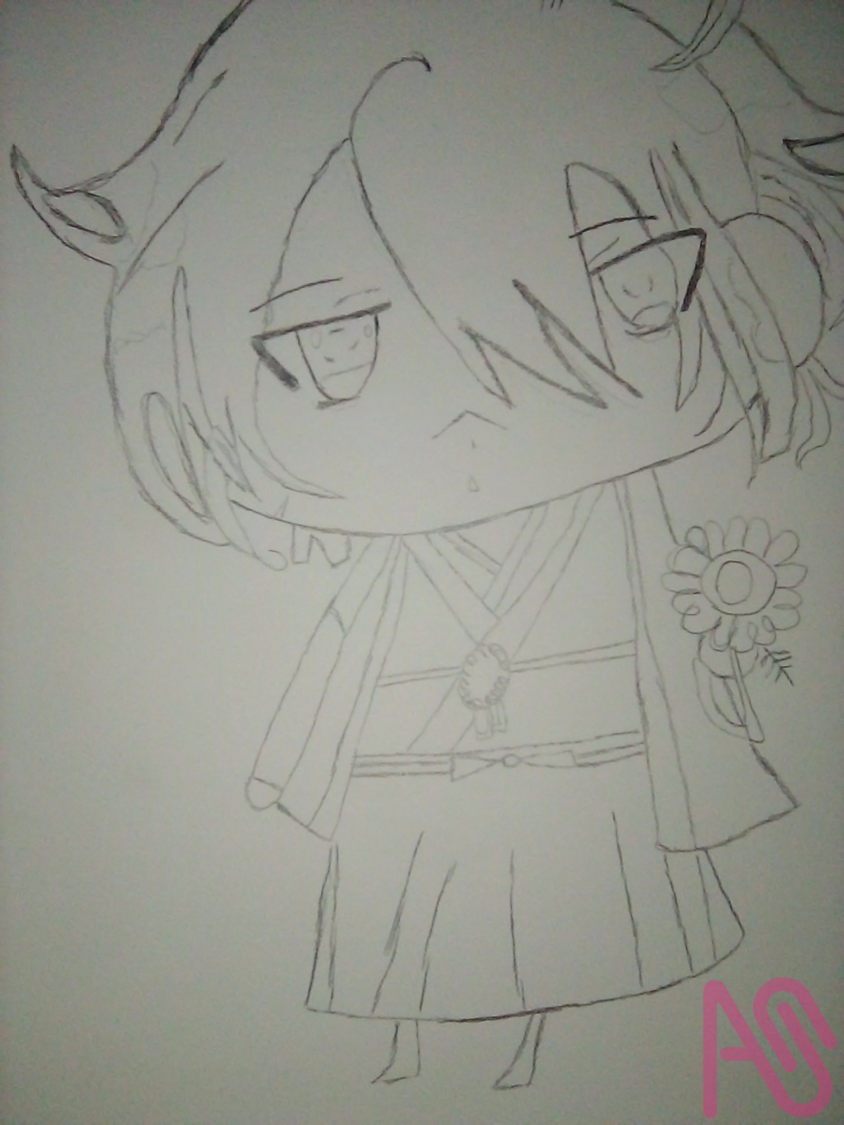 Cute Chibi Azusa Mukami Diabolik Lovers Sketch Maxxis Hearts ART cute-chibi-azusa-mukami-diabolik-lovers-sketch-maxxis-hearts-art
