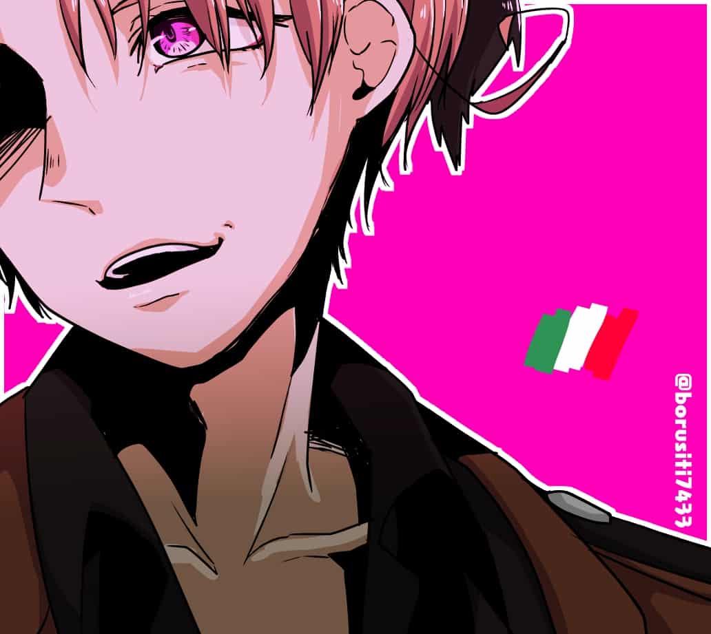 最も共有された 2p カラー ヘタリア