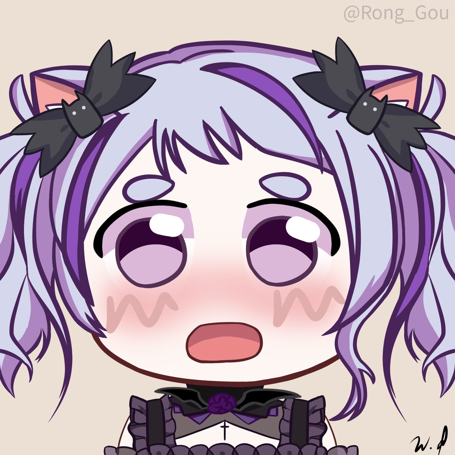 Nymph sonrojada Wing_go Illustrations ART street