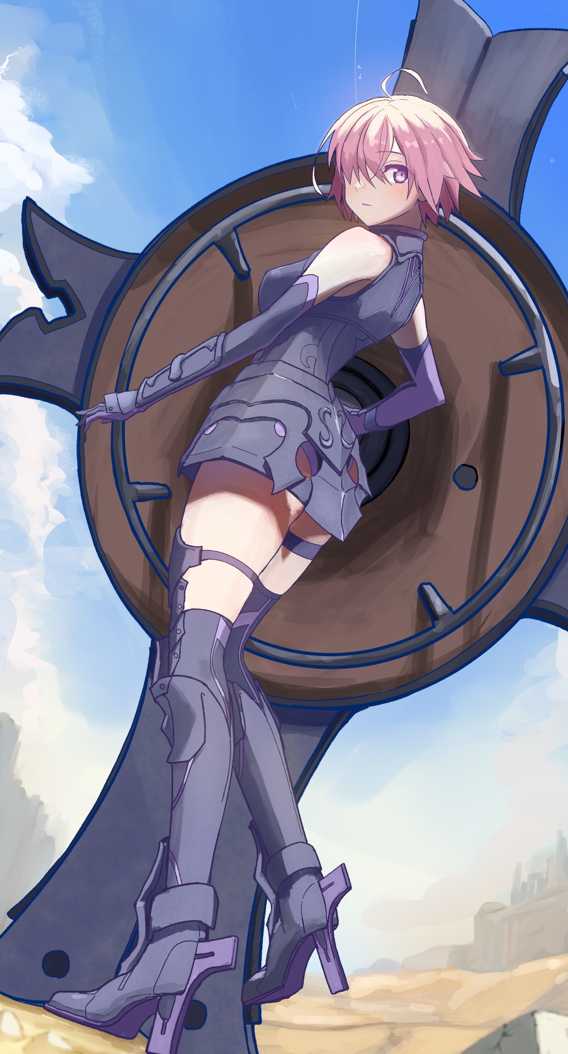 マシュ・キリエライト/Mash Kyrielight 須﨑 景 - Illustrations ART