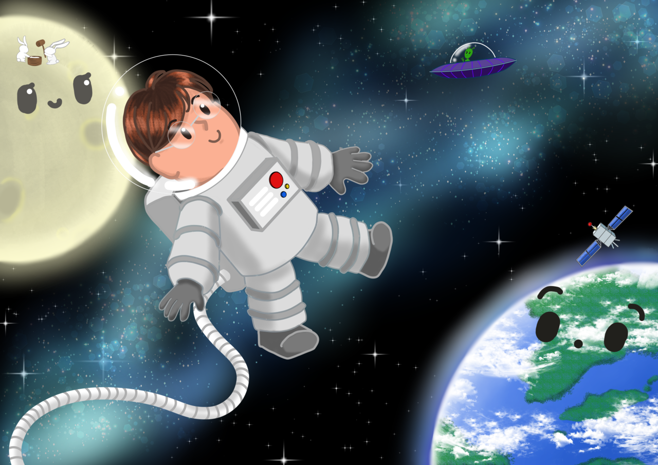 宇宙人桌布 米梵 イラスト Art Street アートストリート