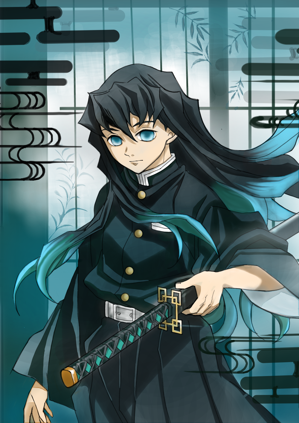 時透無一郎 刀鍛冶の里編キービジュアル 模写 エノキ - Illustrations