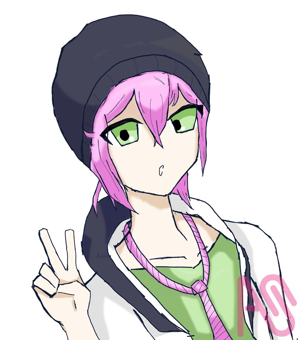 💜 Illust of アイ._. fanart VOCALOID drawing illustration anime UTAU