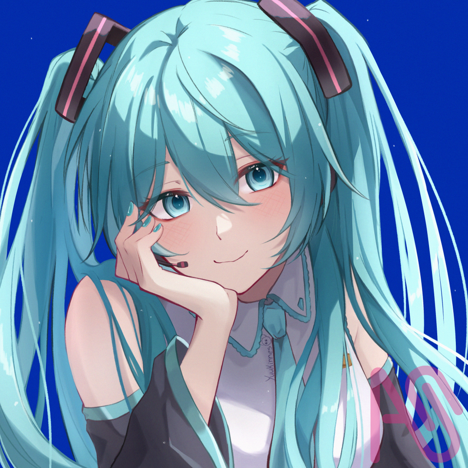 Just a little secret Illust of Yuukinnes fanart hatsunemiku illustration Project_Sekai