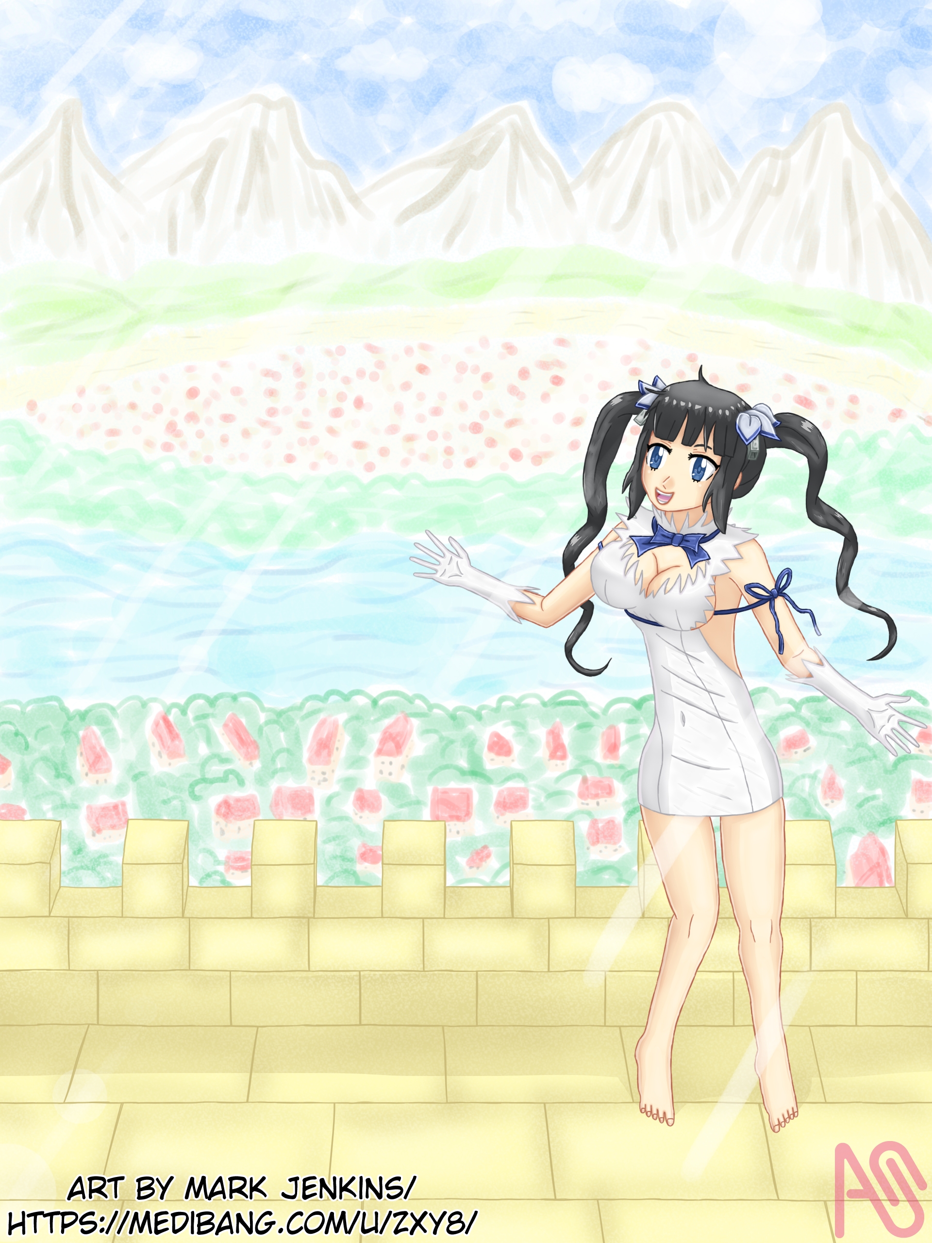 Hestiaページ Hestia - Danmachi zxy8 - Illustrations ART street