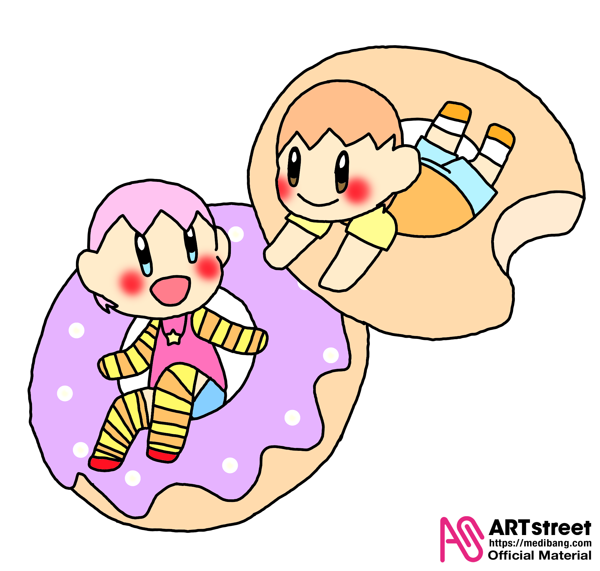カービィとワドルディ よつば イラスト Art Street アートストリート