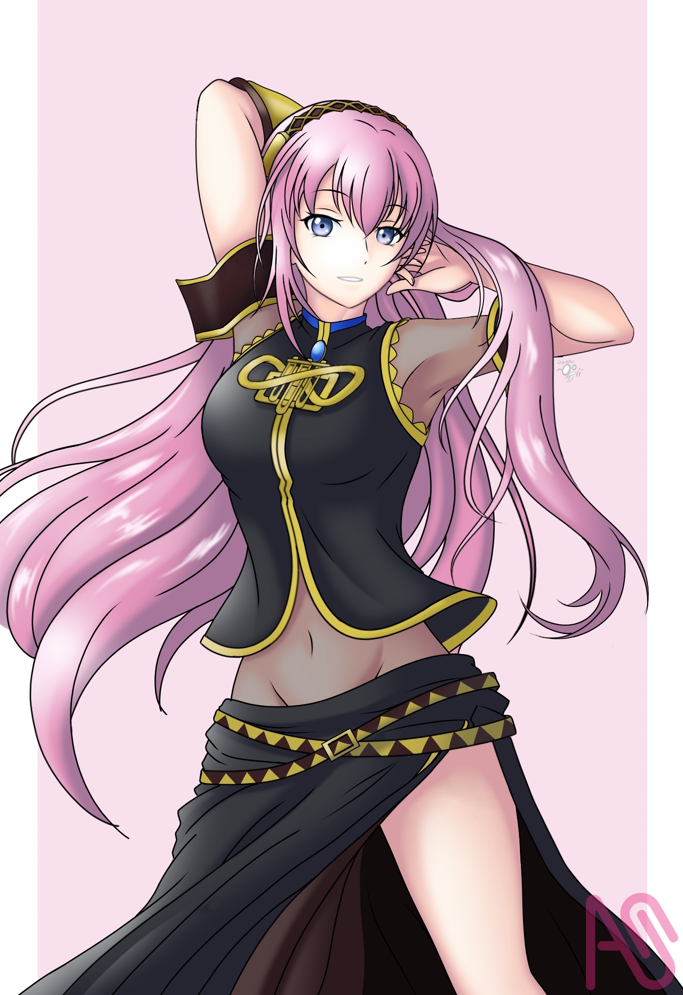 巡音ルカ Gab Ojii-san - Illustrations ART street
