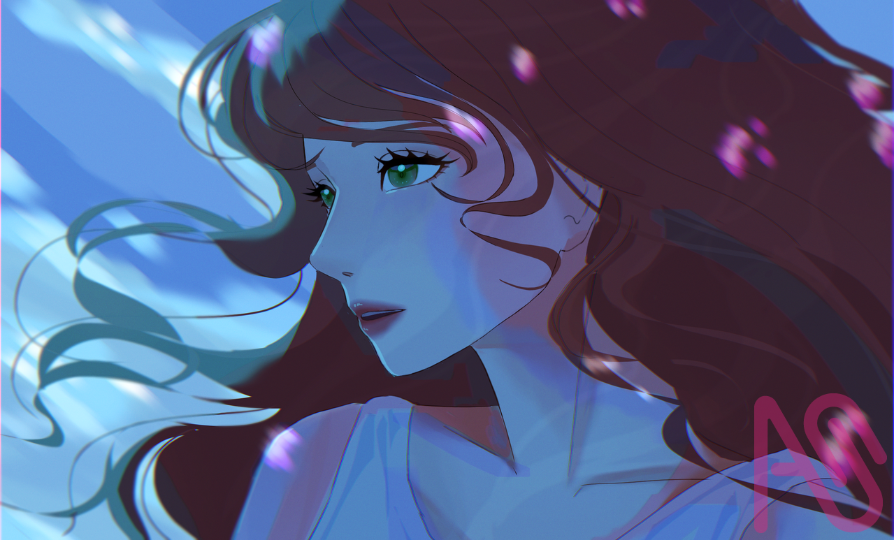 Lucid Illust of Imaginellar blue illustration art digital light digitalpainting stylized