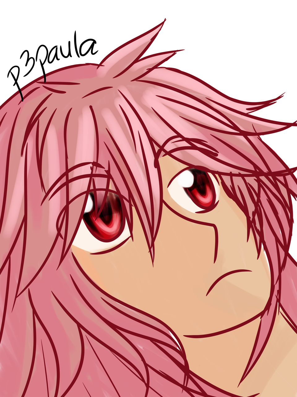 Above Illust of p3paula girl medibangpaint 2019 p3paula