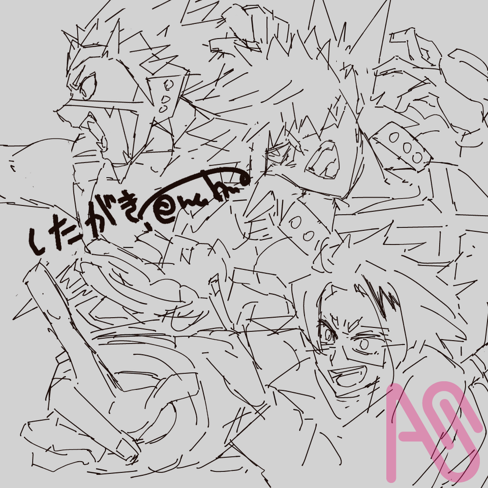 ヒロアカ-KBK Illust of makina. 男子高校生 MyHeroAcademia Katsuki_Bakugo 上鳴 切島 DKは最高 陽キャ助かる かみかみかみかみかみかみかみ ここに神降臨 結婚してください。神絵好きです👍️