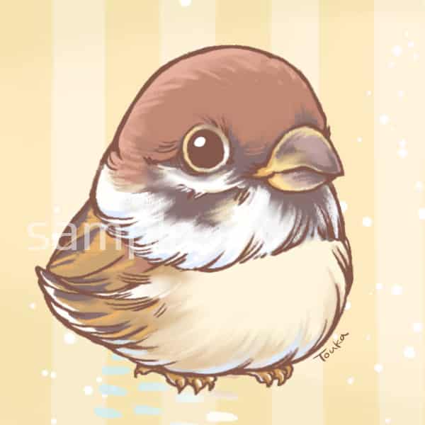 スズメさん 橙香 イラスト Art Street アートストリート