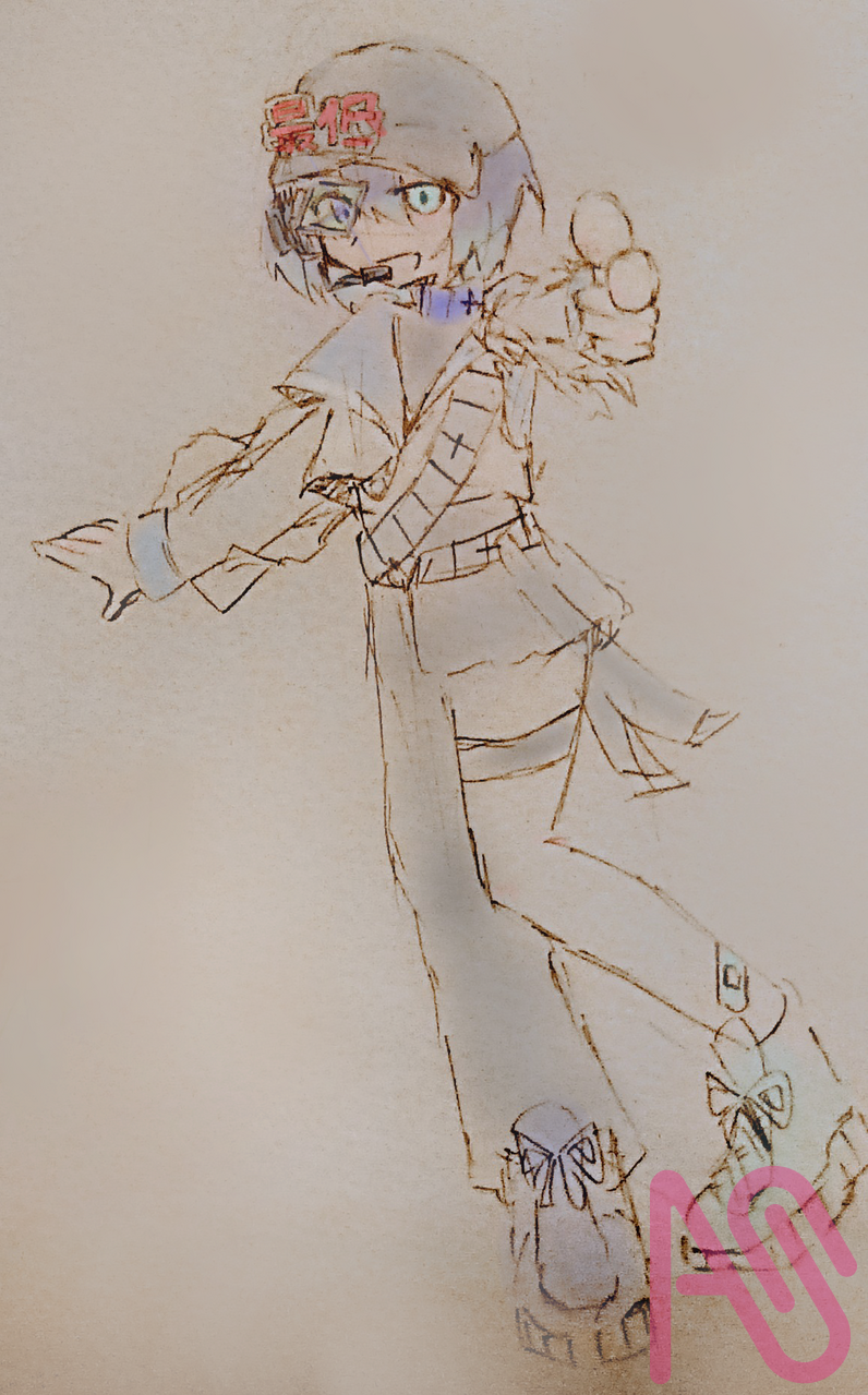 新衣装描いたーー！かっこよすぎ（新衣装が） Illust of 描猫 檸檬 💊🎀🩷 illustration 凡人まるの飯 凡人まるのおやつ