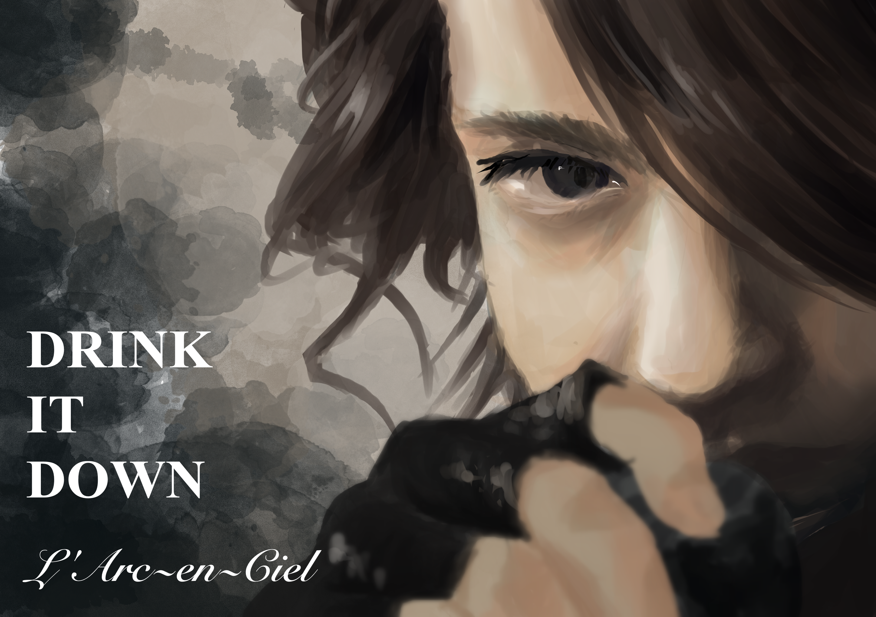 Drink It Down 瑠璃羽 Illustrations Art Street