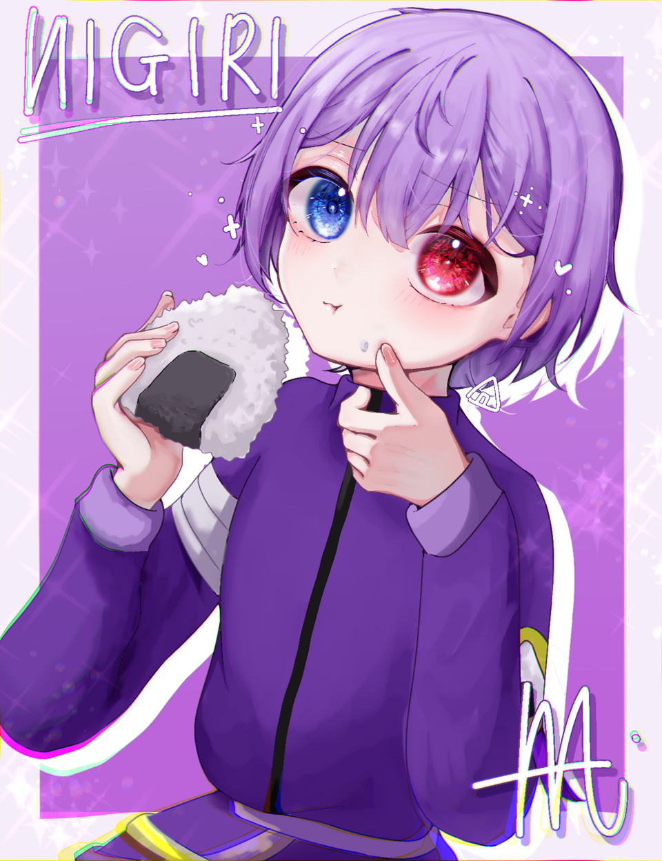 🍙 Illust of みたらし団子😎🥃 よその子 代選参加 握り君に届け