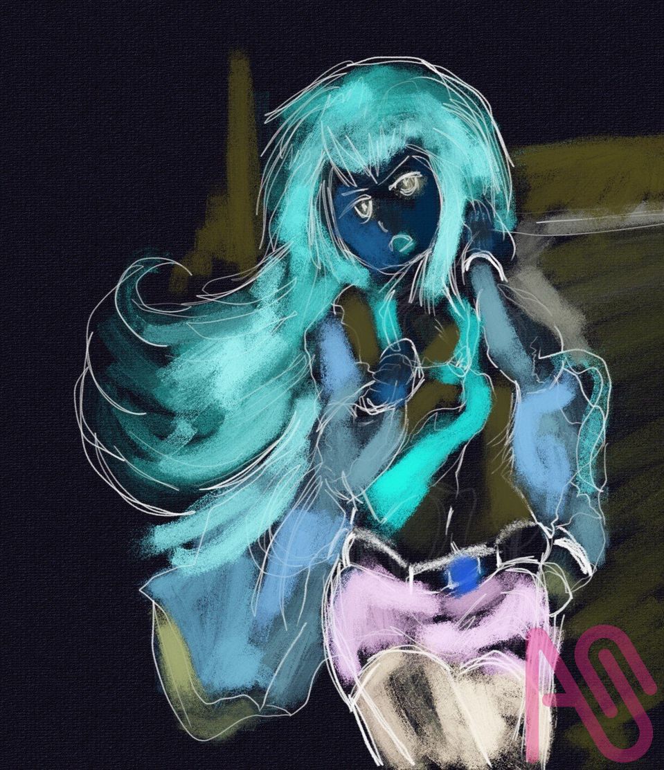 anime girl Illust of haider girl art original digital