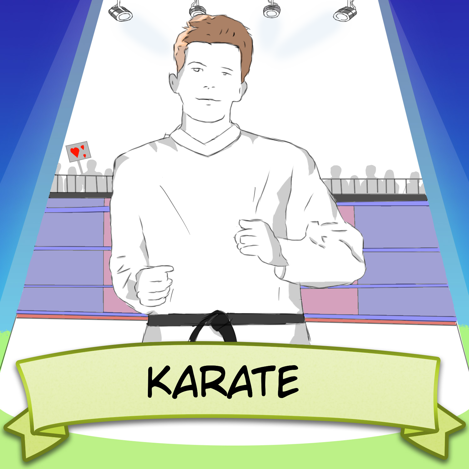 Karate l rick astley MakotoT M 插图 ART street