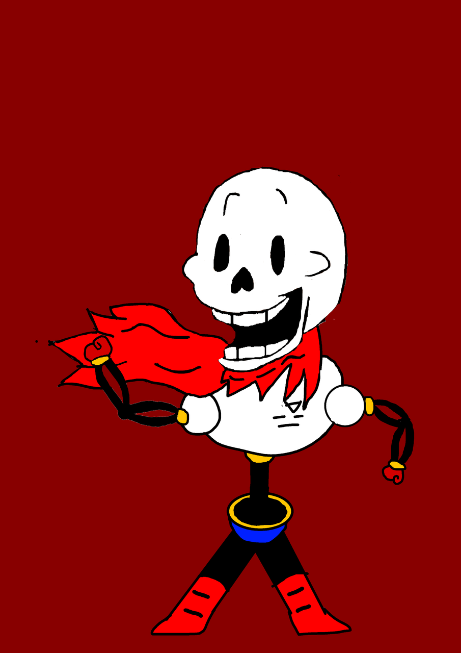 Chibi Papyrus Uwu The Absolute God Of Hyperdeath イラスト Art Street アートストリート