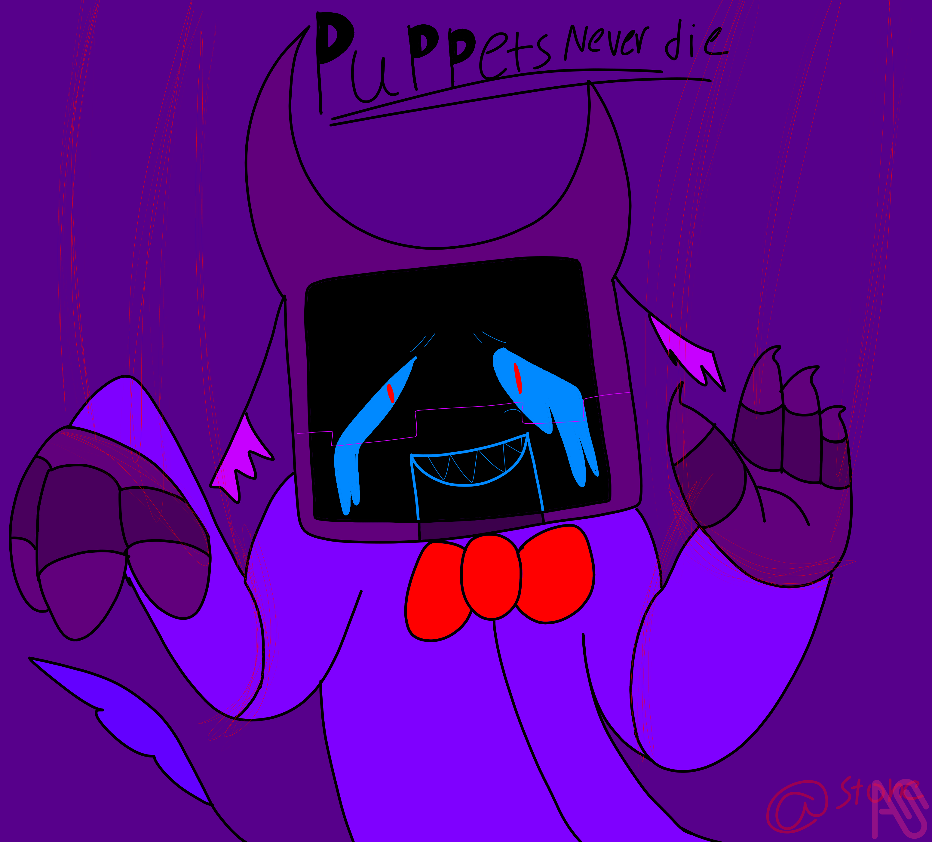 PUPPETS NEVER DIE 📺Stone📺 Illustrations ART street