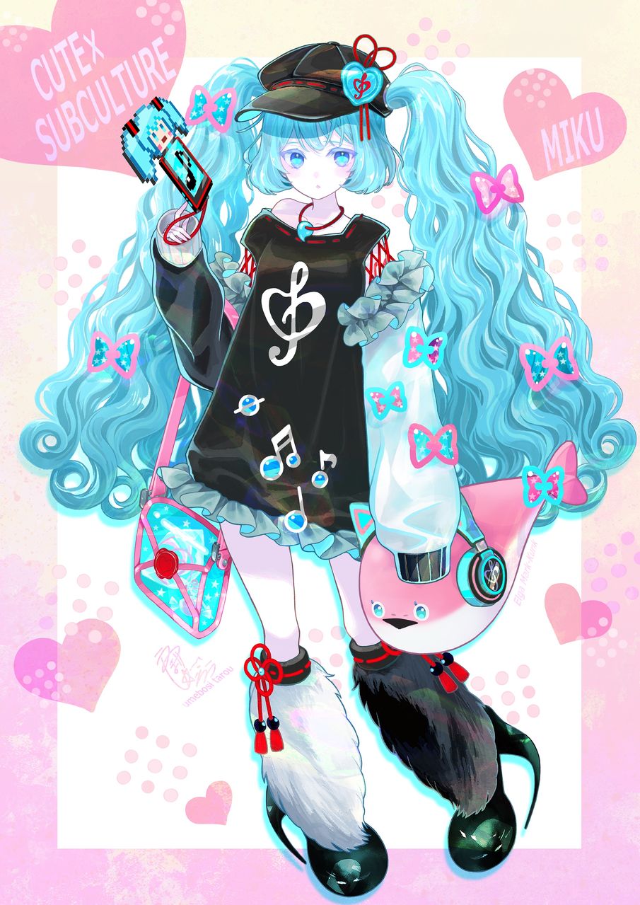♡キュート✕サブカルチャー♪ Illust of 梅星太朗(梅星画廊) hatsunemiku オリジナル衣装
