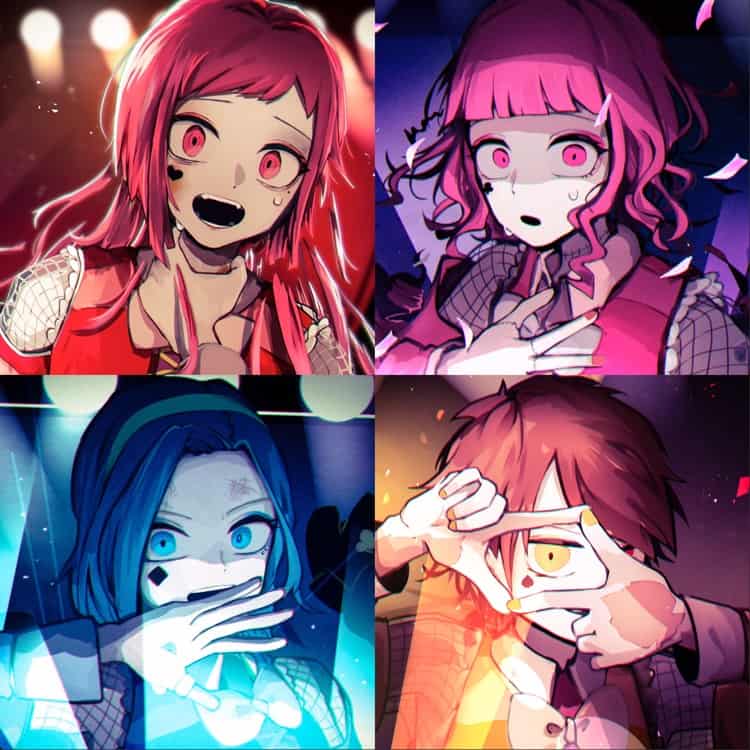 創作4人 空風 Commission イラスト Art Street アートストリート