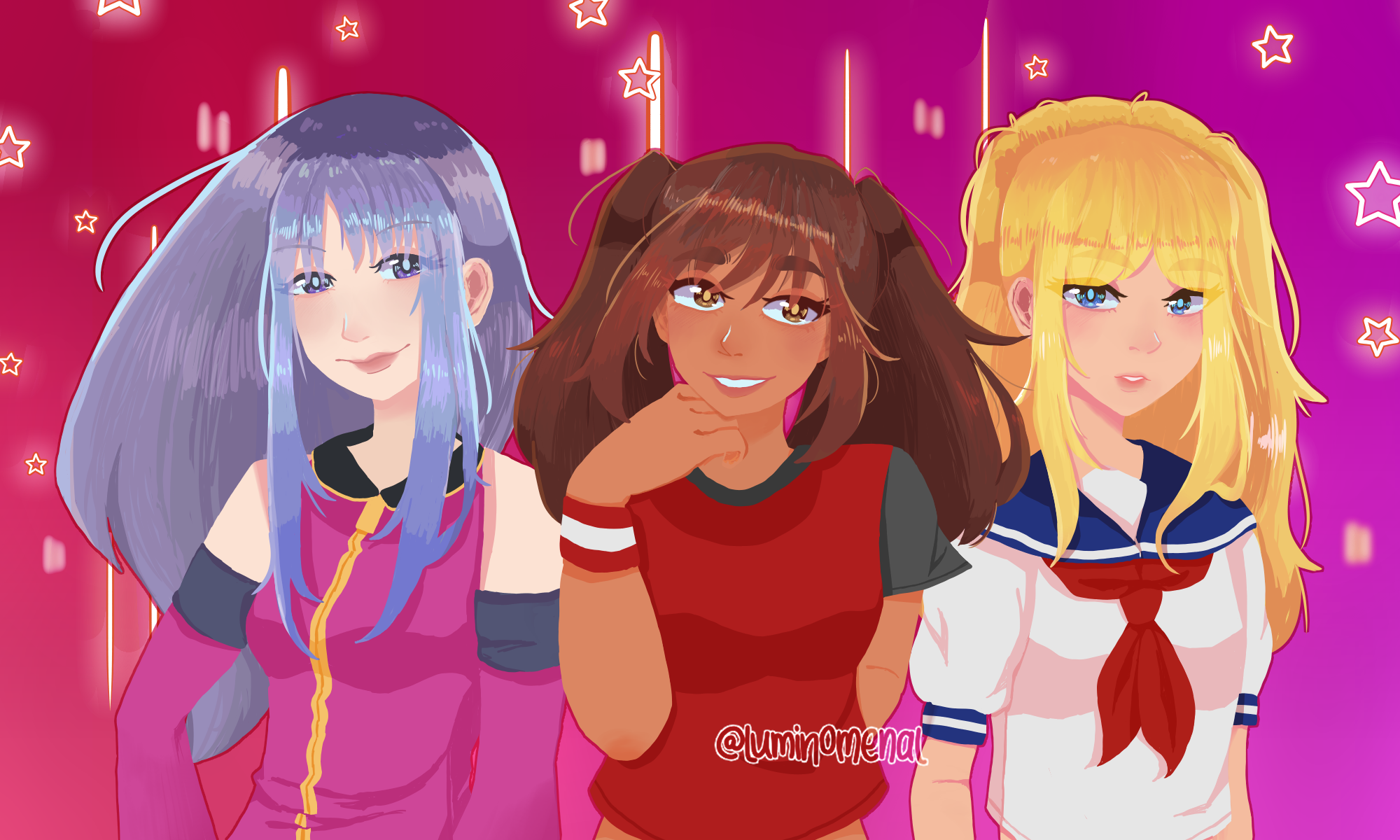 caramelldansen luminomenal Illustrations ART street