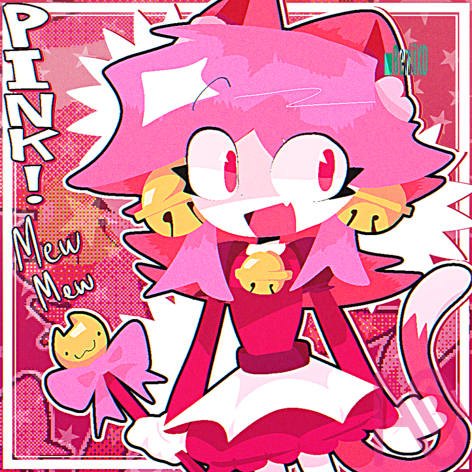 mew mewwww Illust of ■ReniiXD fanart undertale IbisPaintX Deltarune originaltagohmygah