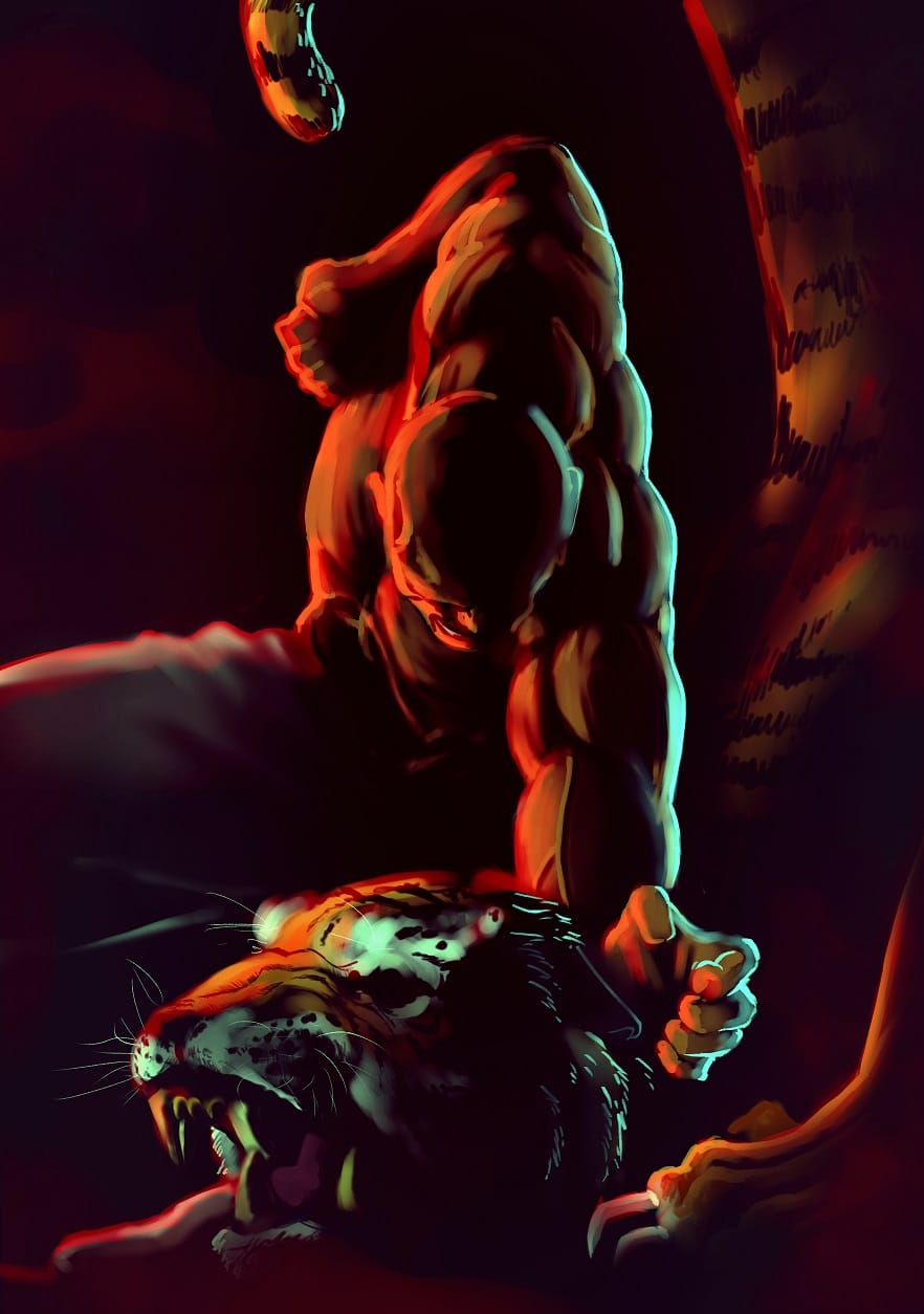 DOPPO OROCHI - TORA WO KOROSU Risu Zetto - Illustrations ART street