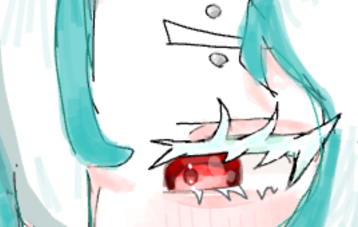 似合ってますかぁ…？ Illust of 白海 しゃけ / 代選中 twin_ponytails ゆるい みつあみ kawaii 本気 よそのこ 代理 本気絵 夏生の郵便受け ラトちゃん