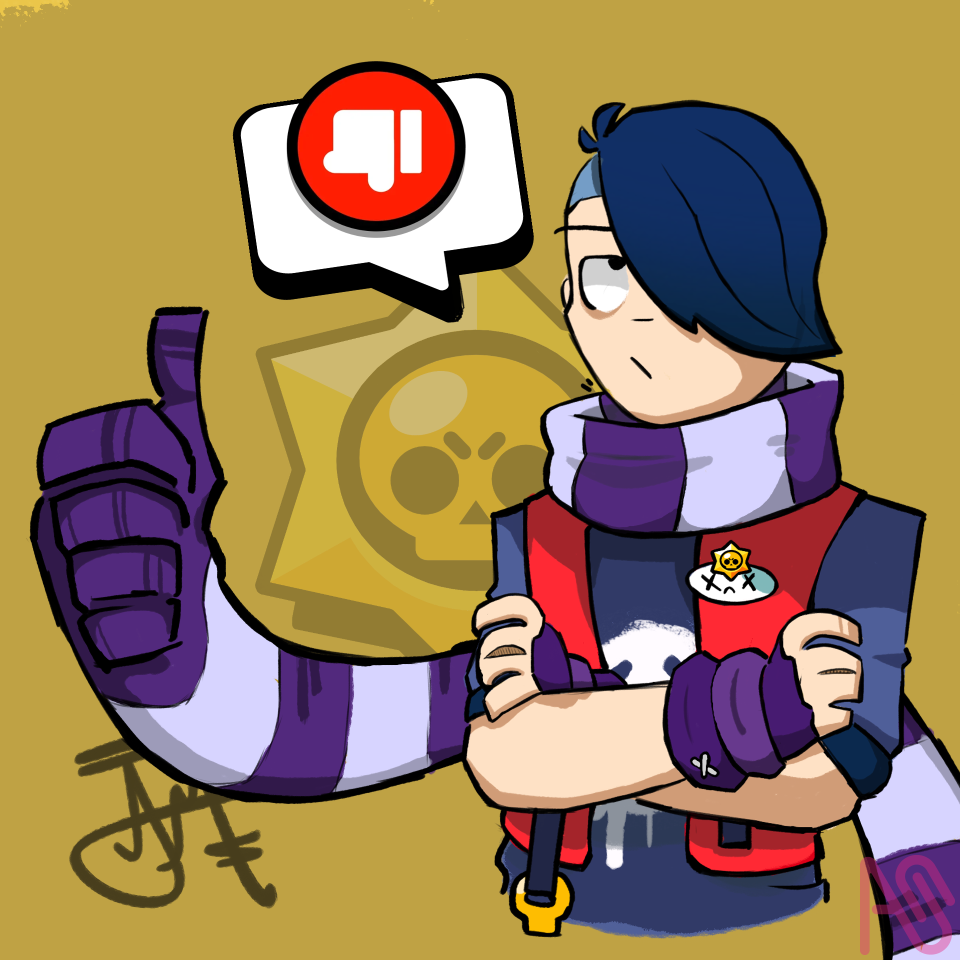 bufanda de edgar brawl stars