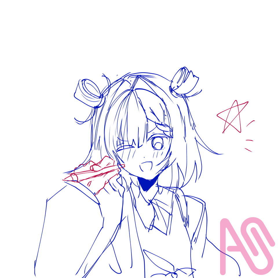 🌈✨ Illust of Biles fanfic cute kawaii rkgk ibispaint virtual_YouTuber 虹深ぬふ