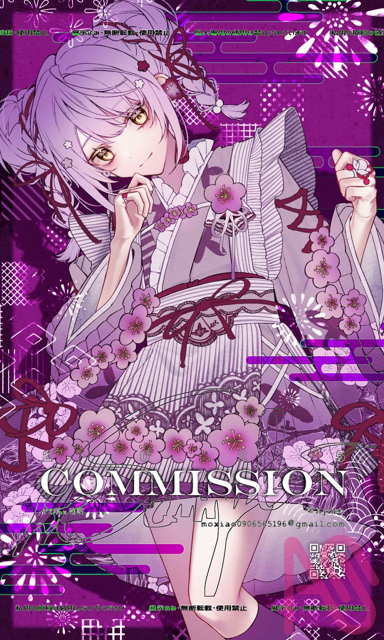 依頼絵(落書き) Illust of ヤミ咲 girl drawing オリジナルキャラ illustration art digital commission kawaii 初心者のクズイラスト 絵柄が好みって人にフォローされたい