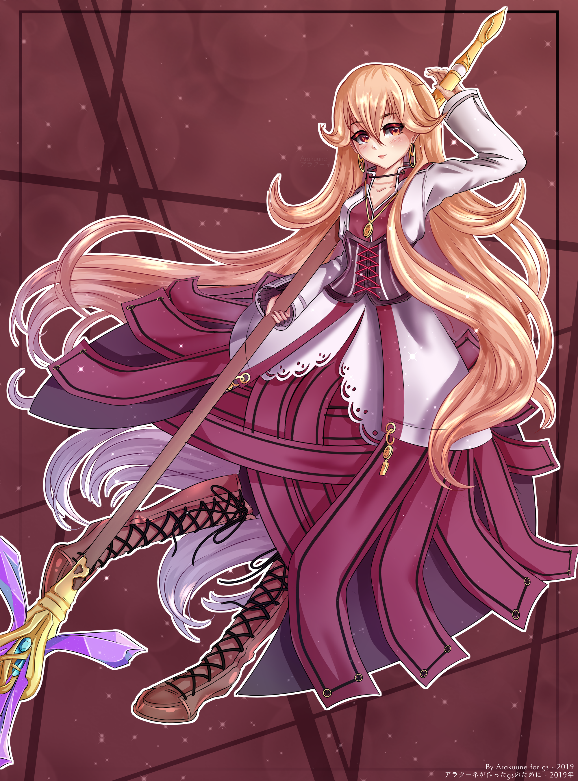 Commission) Roselia [+Speedpaint] Arakuune - Illustrations ART street