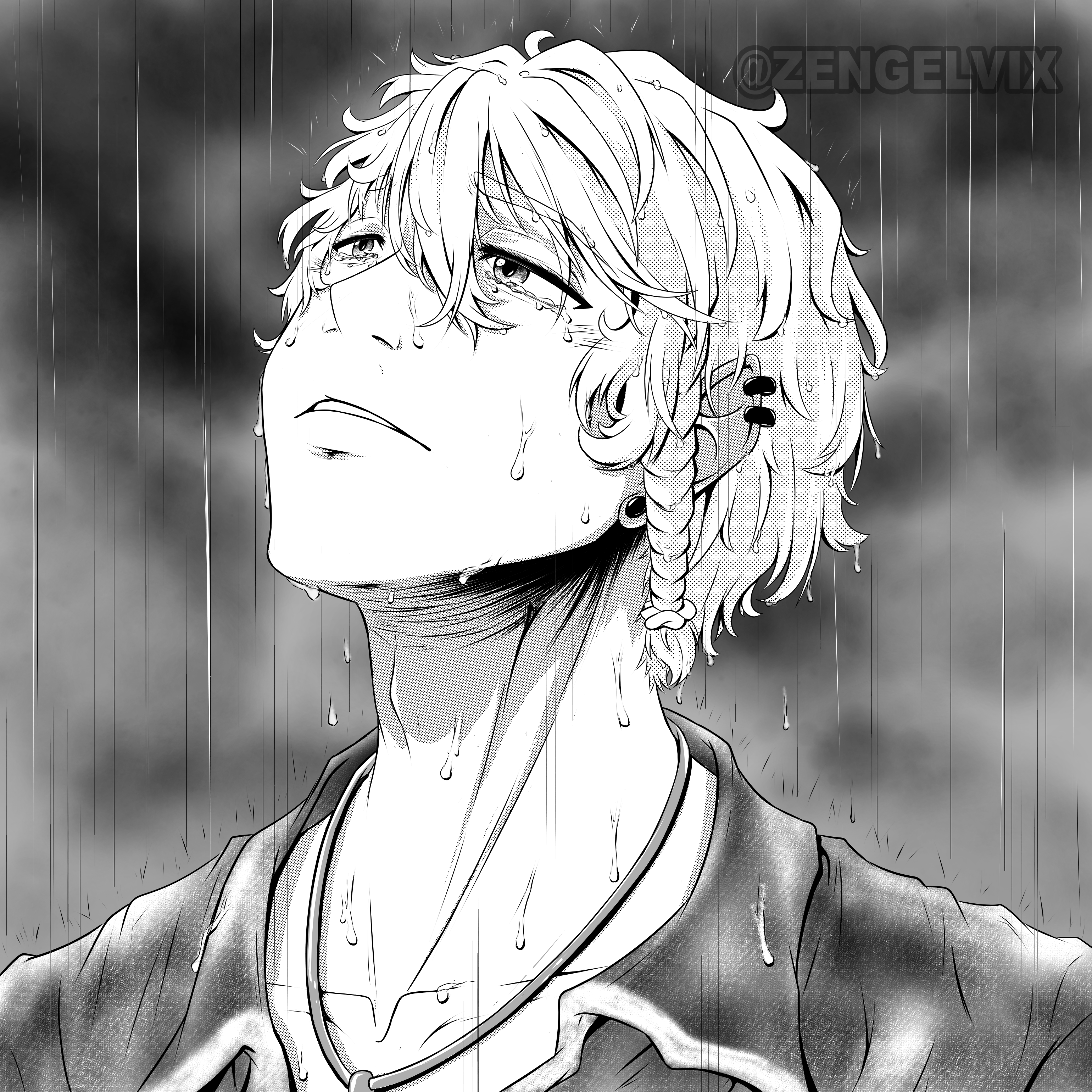 Under the rain ZengelVix - 插图ART street