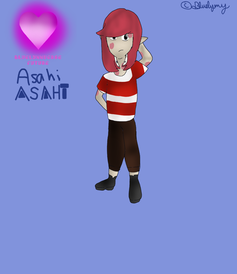 Asahi Official BVF Artwork Bluelynny - Illustrations ART street