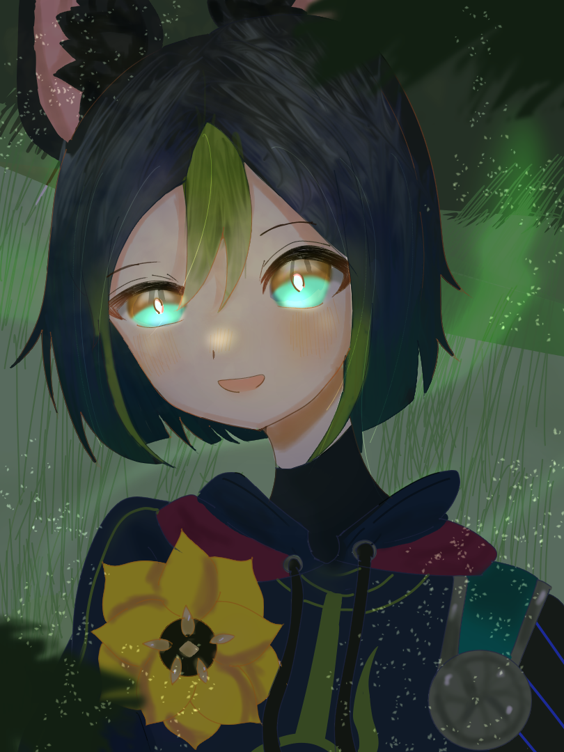 「いいよ」 Illust of 魚黒　橙@代選中 GenshinImpact ティナリ forest 神絵師はこちら↑ めっちゃ好き！神絵やろ！アンチやめろやw