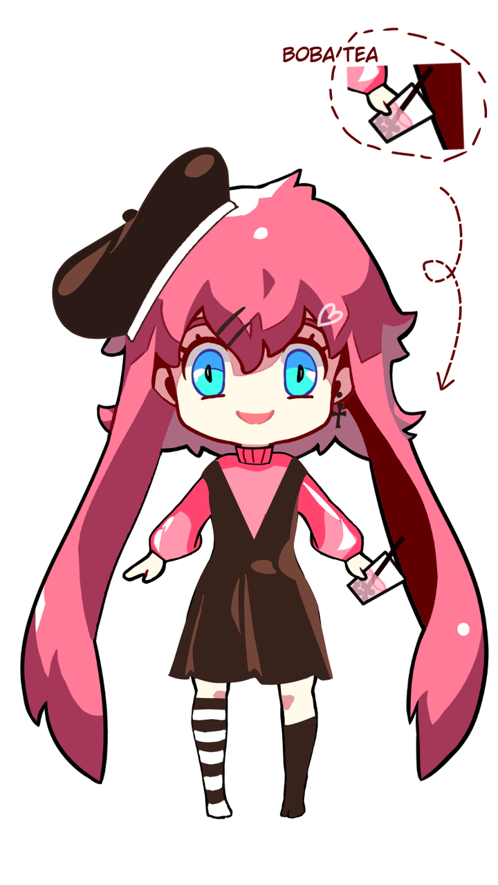 Boba Tae For Summer Jinjin イラスト Art Street アートストリート