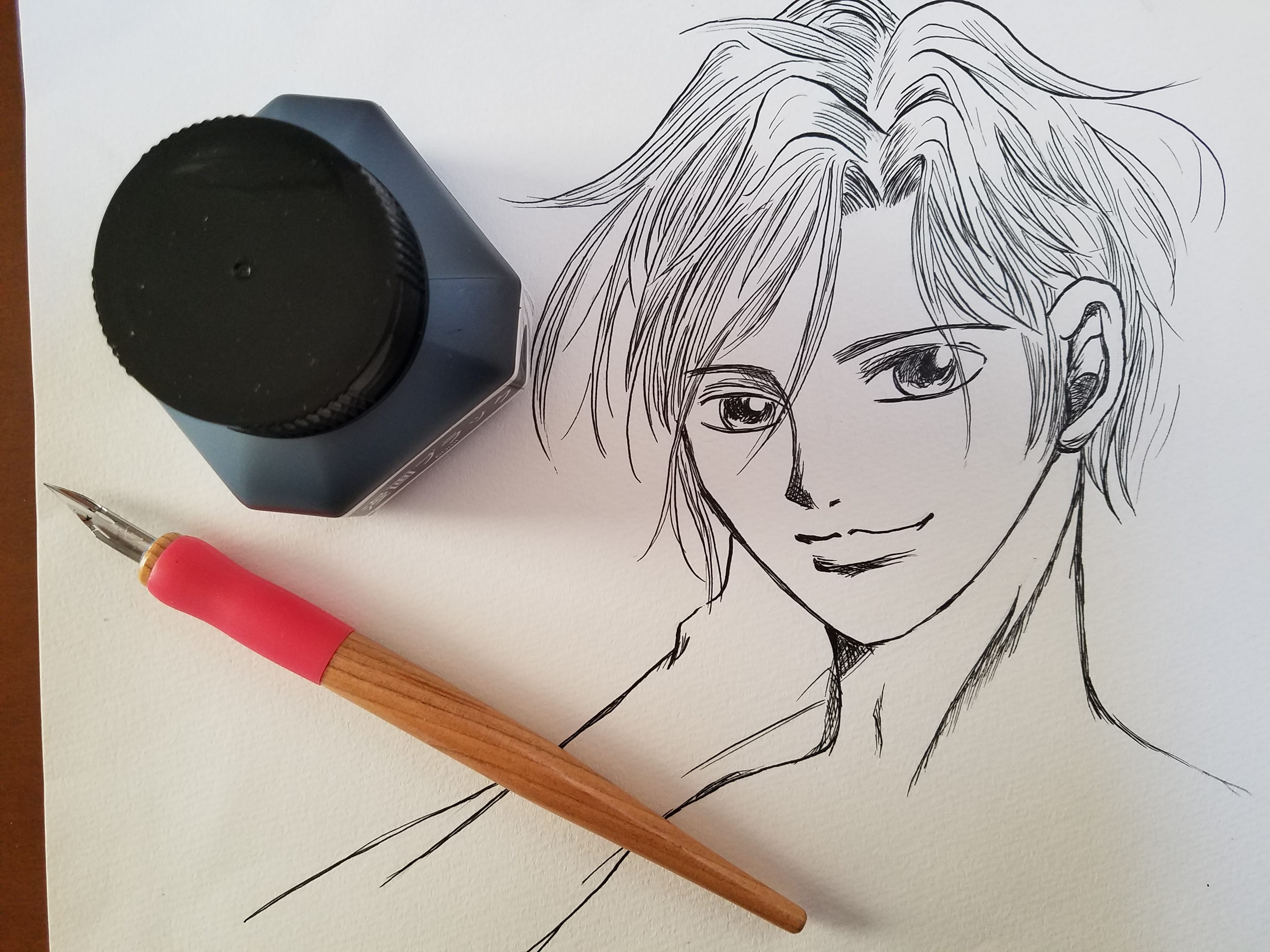 つけペンで初描き おかかうめ イラスト Art Street アートストリート つけペンで初描き おかかうめ イラスト Art Street アートストリート