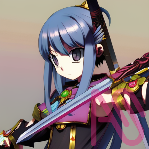 女剣士 アニメ風 スカイ Illustrations ART street