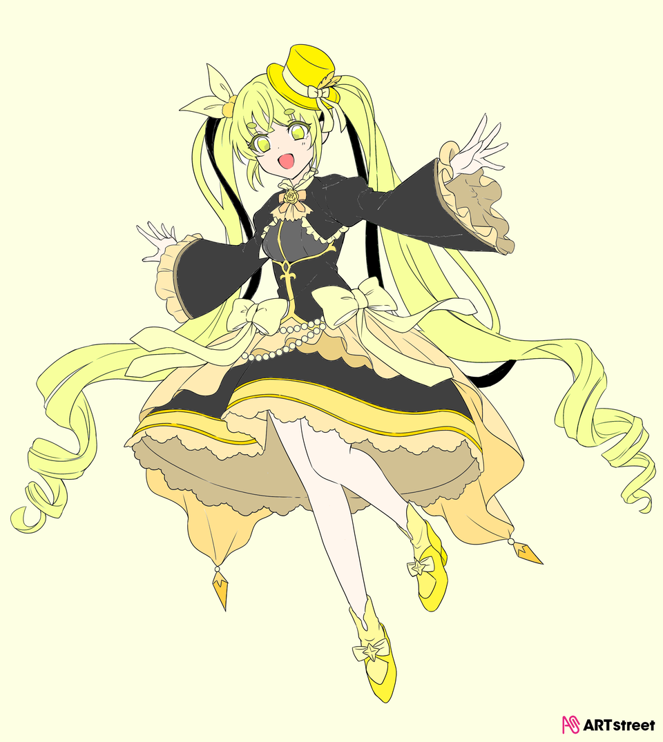 バーチャル歌い手の女の子 ユウ イラスト Art Street アートストリート