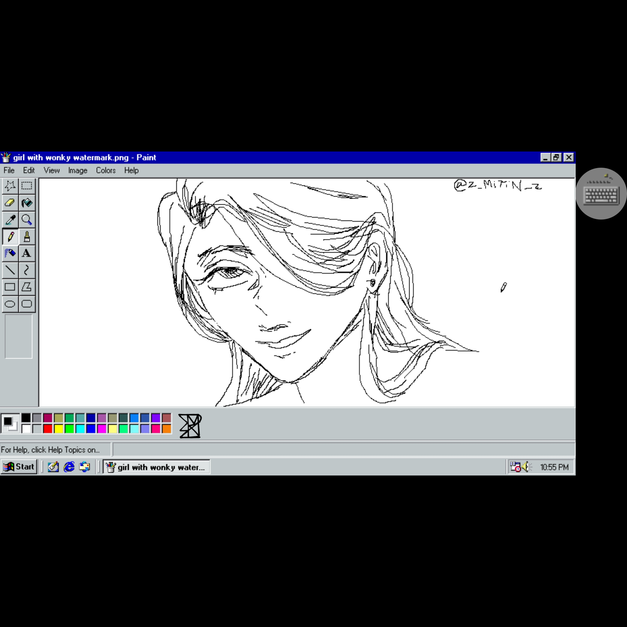Doodle on mobile after a long time z_MiTiN_z - Illustrations ART street