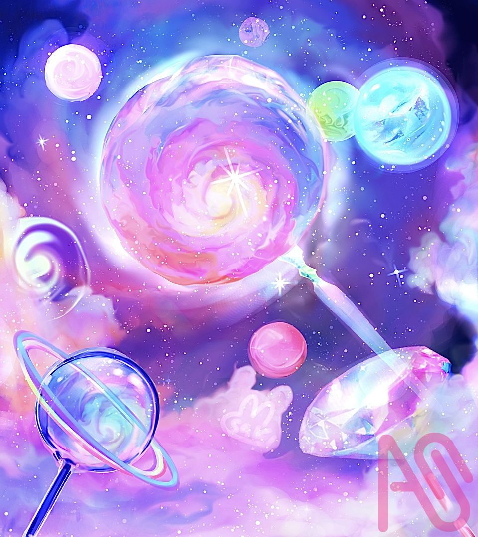 渦星 Illust of 宇佐木さき ARTstreetMonthlyIllustrationContestMayThemeCandy space original
