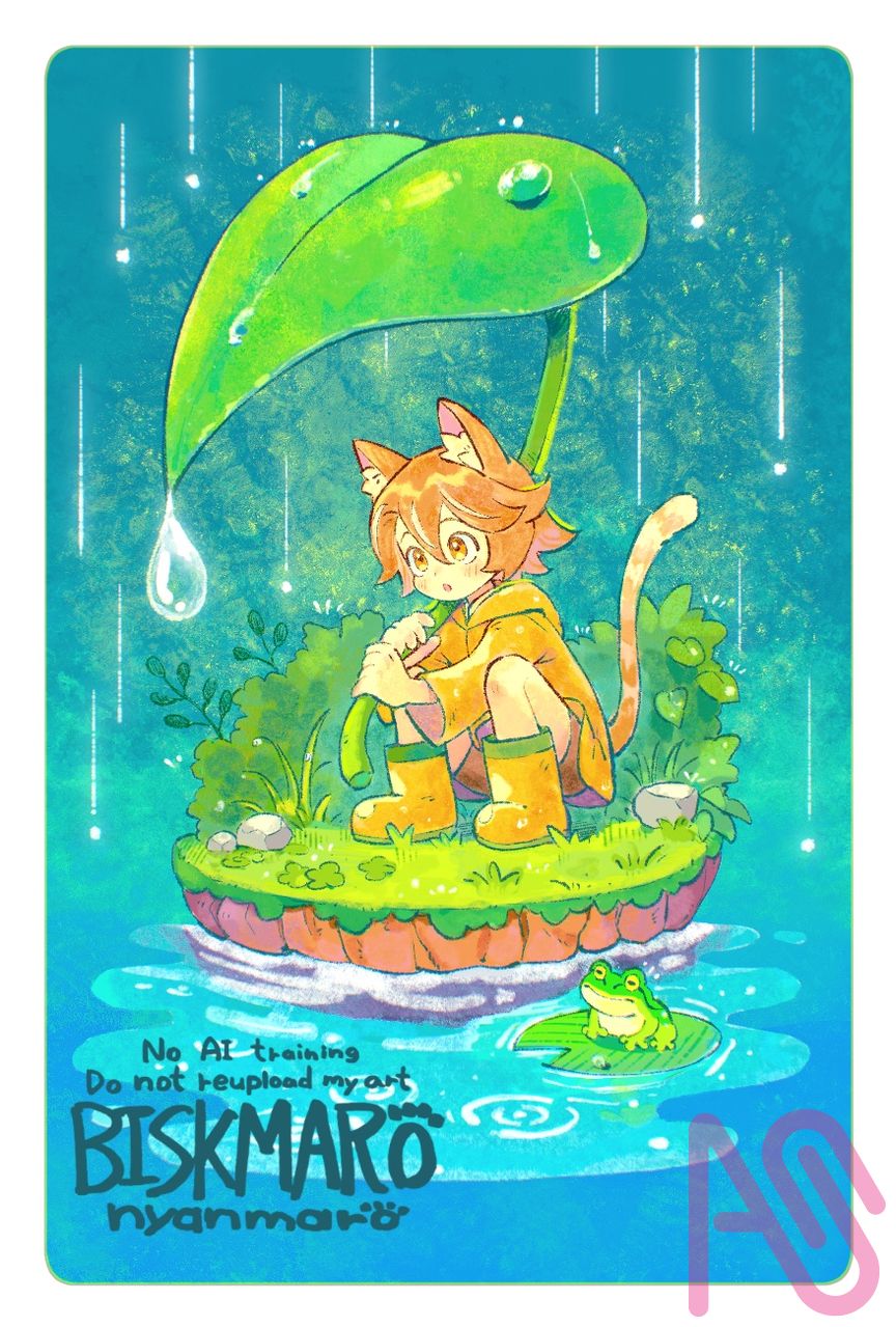 雨☔️ Illust of にゃんまろ original rain
