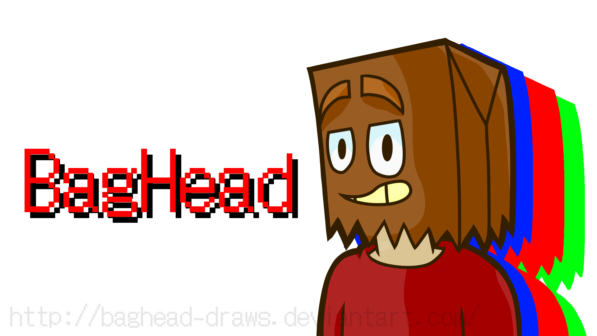 BagHead (plus style update) BagHead Illustrations ART street