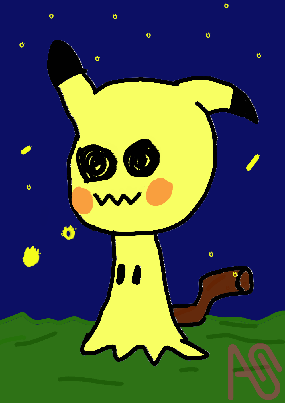 Mimikyu (pokemon) Bianca Illustrations ART street