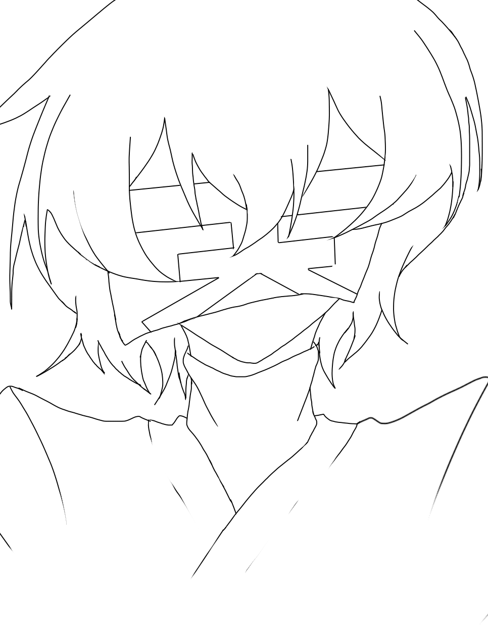 ロボロ線画 愛妃桜 イラスト Art Street アートストリート