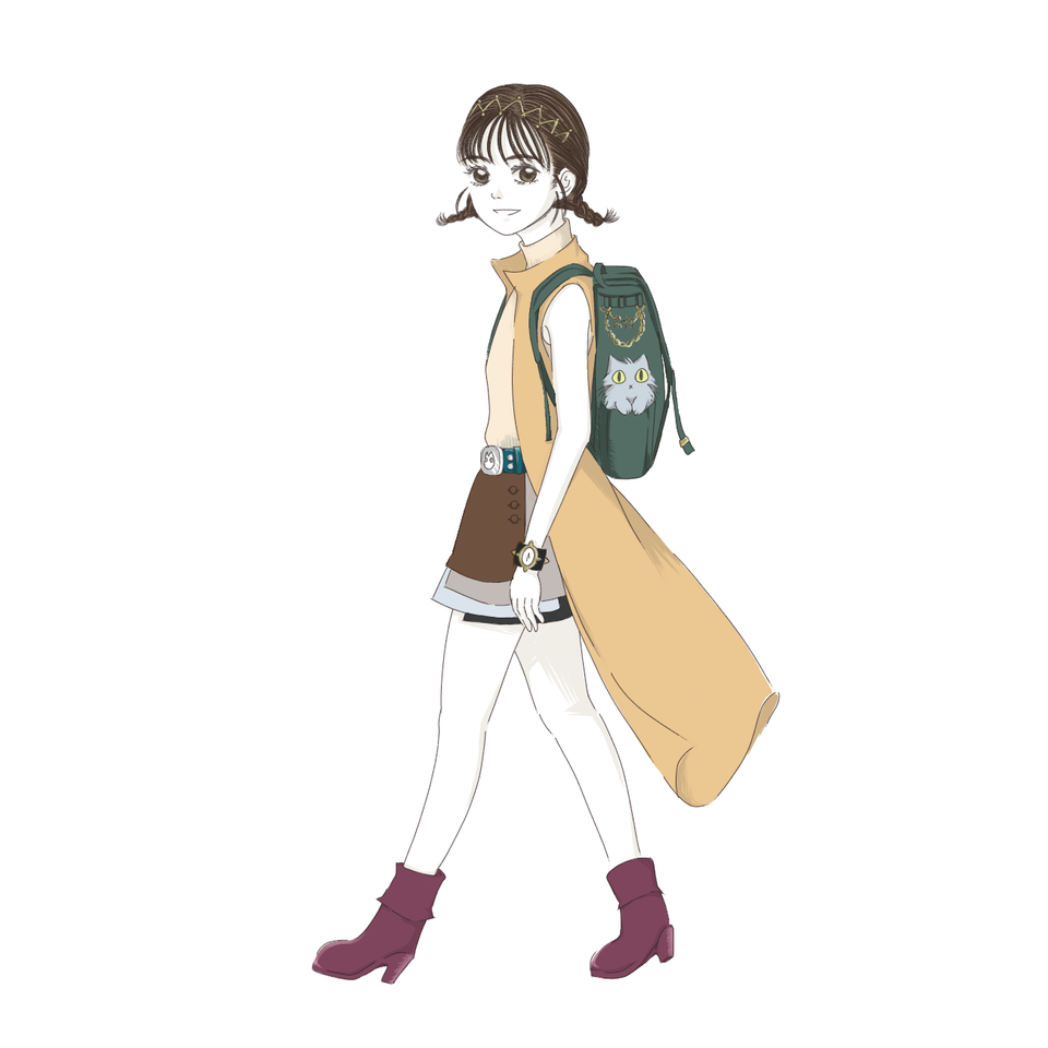 コーディネート 桐田音 插图 ART street